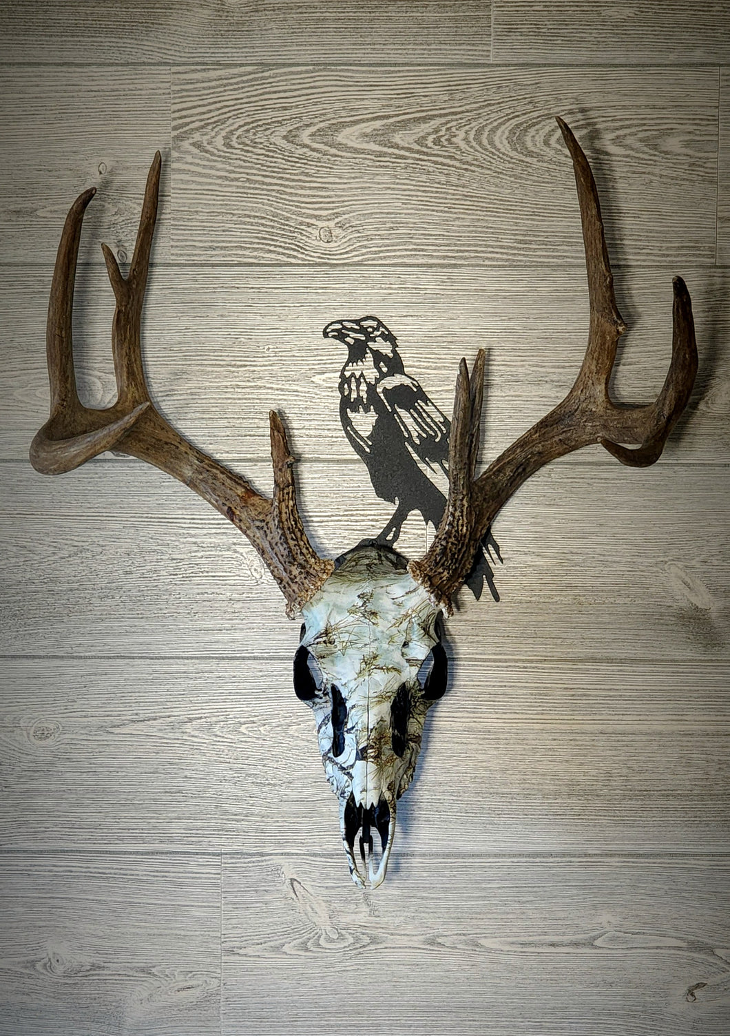 Raven Skull Hanger