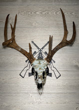 Load image into Gallery viewer, Dual Rifle Skull Hanger
