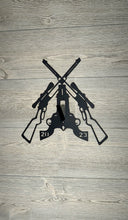 Load image into Gallery viewer, Dual Rifle Skull Hanger
